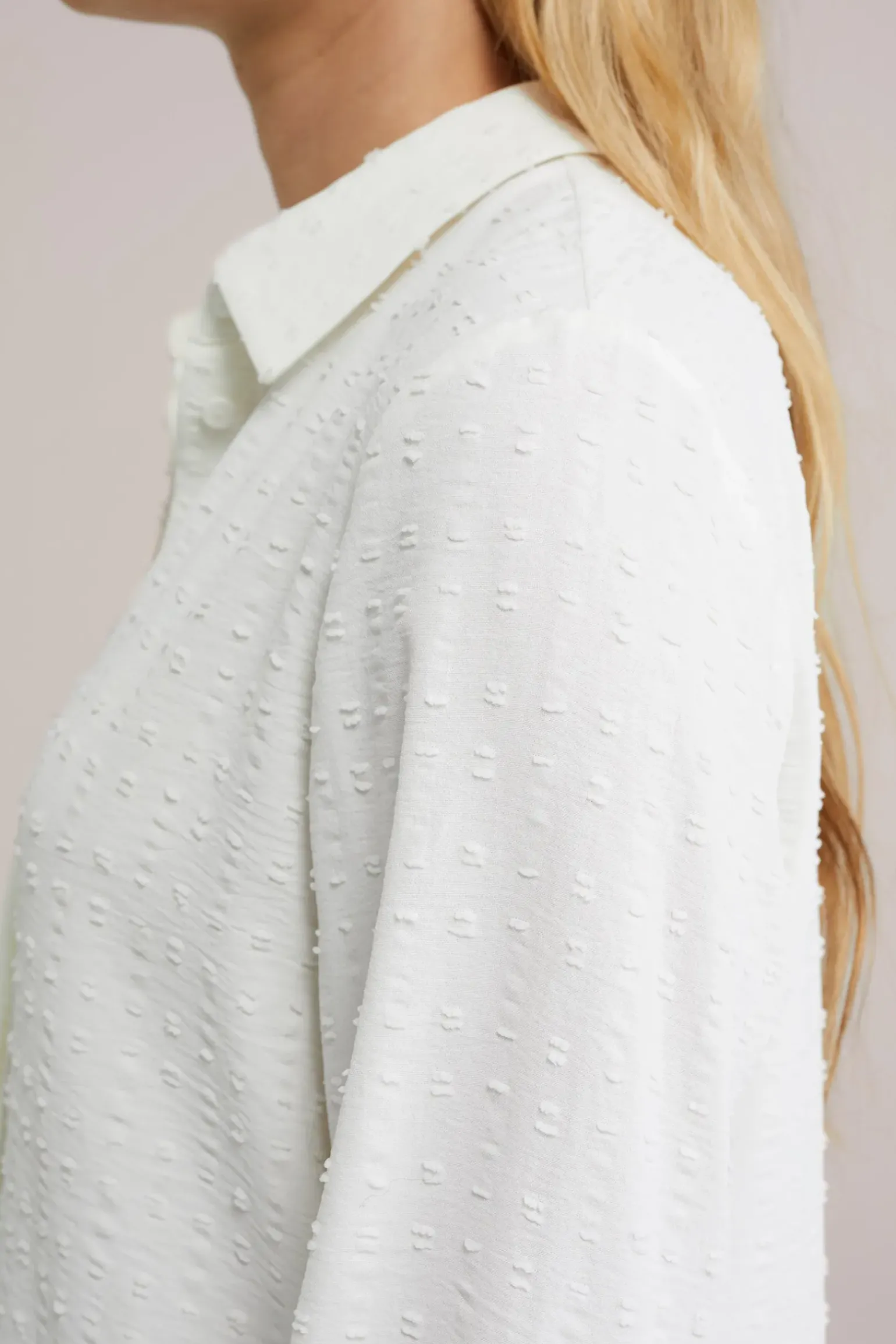 blouse met structuur
