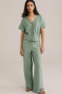 blouse met structuur