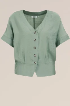 blouse met structuur