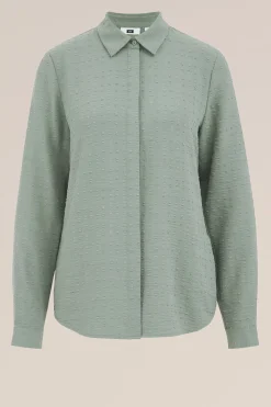 blouse met structuur