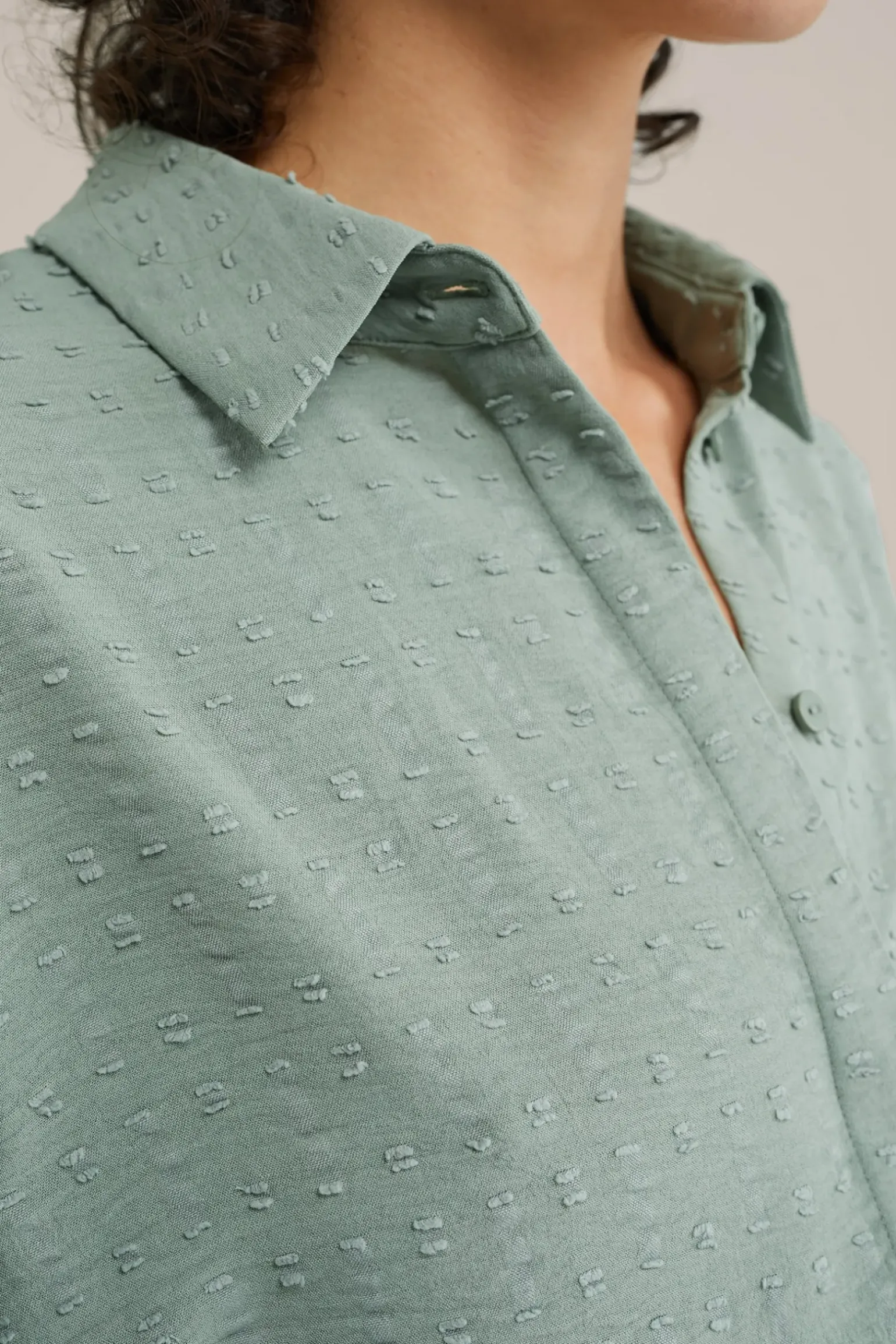 blouse met structuur