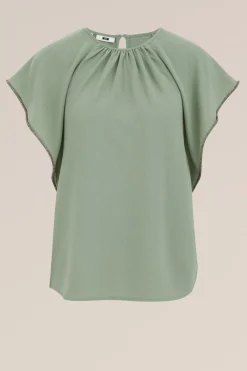 blouse met structuur