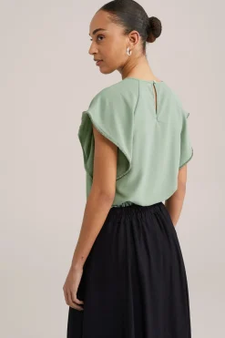 blouse met structuur