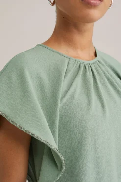 blouse met structuur