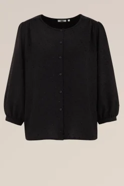 blouse met structuur