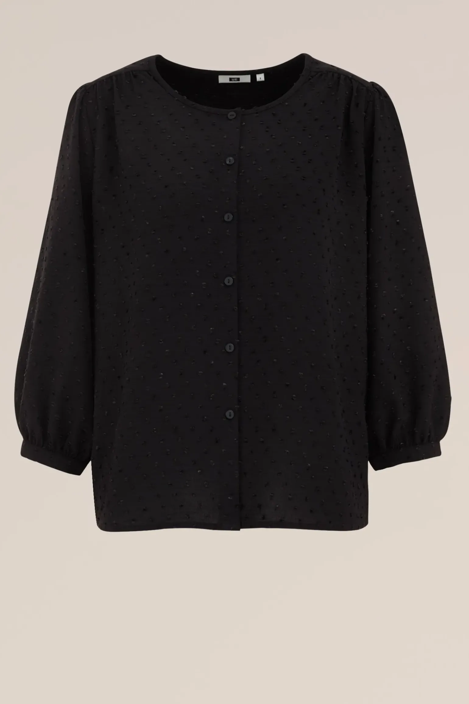 blouse met structuur