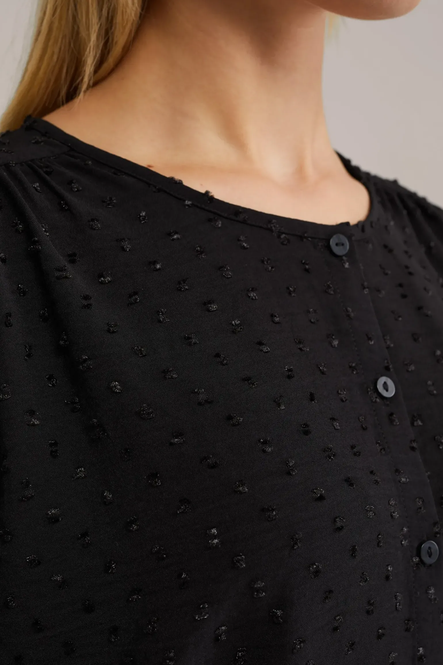 blouse met structuur