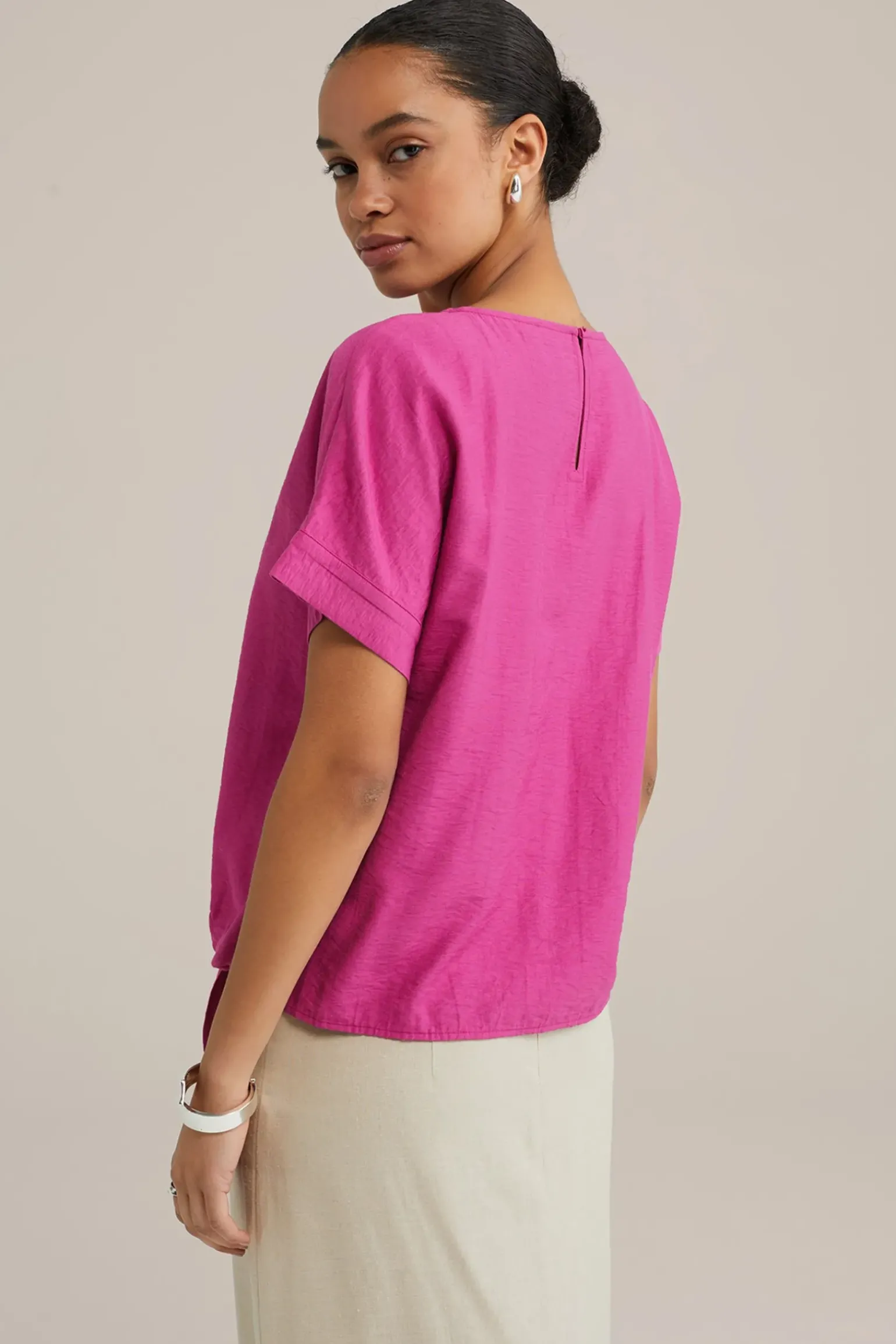 blouse met structuur