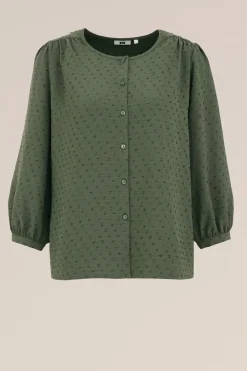 blouse met structuur