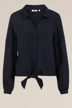 blouse met structuur