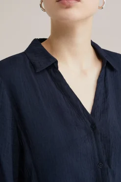 blouse met structuur