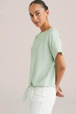 blouse met structuur