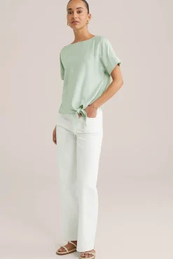 blouse met structuur