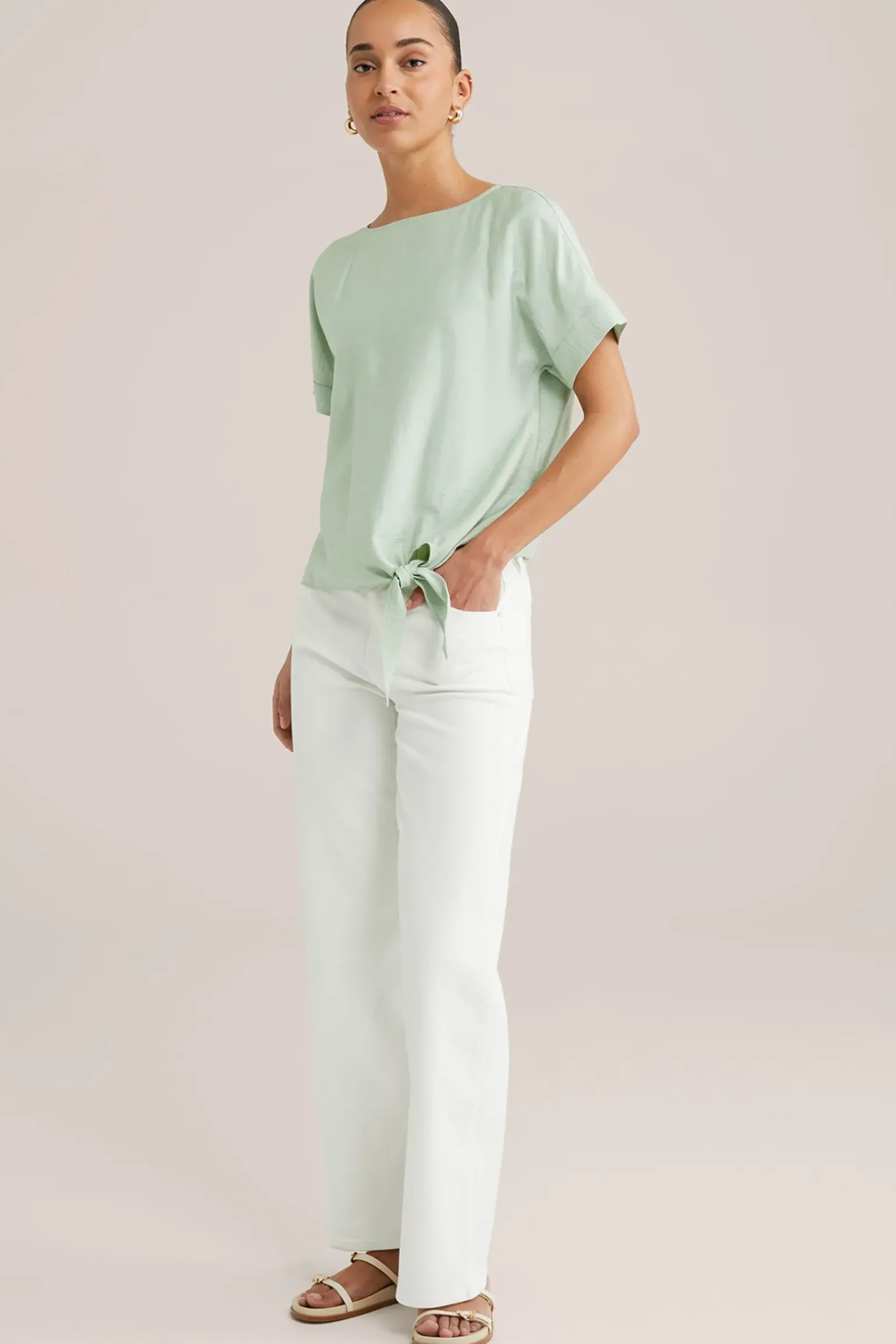 blouse met structuur