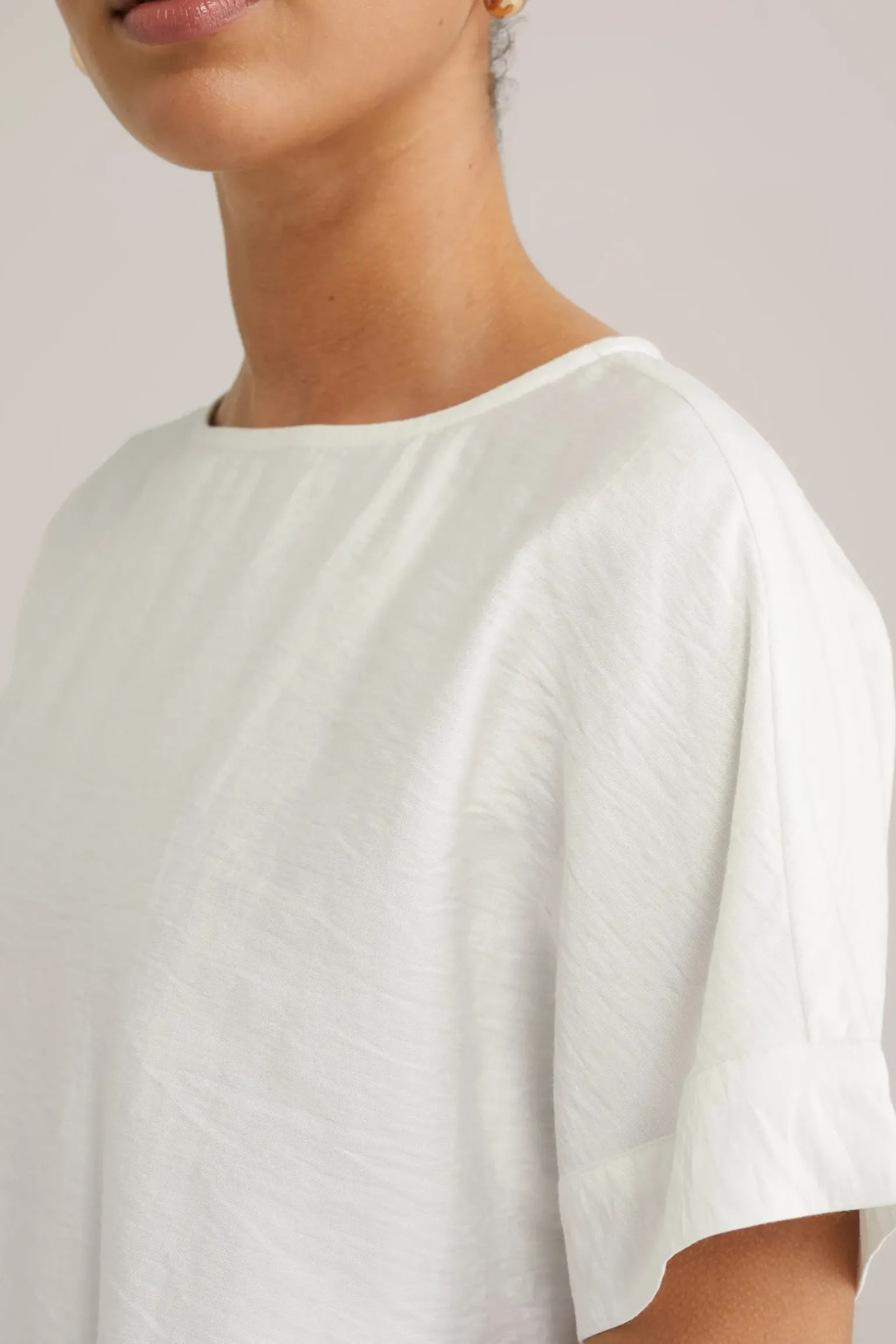 blouse met structuur