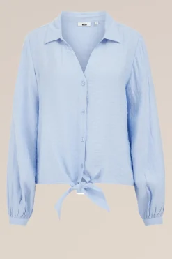 blouse met structuur