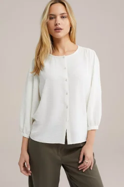 blouse met structuur