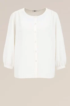 blouse met structuur