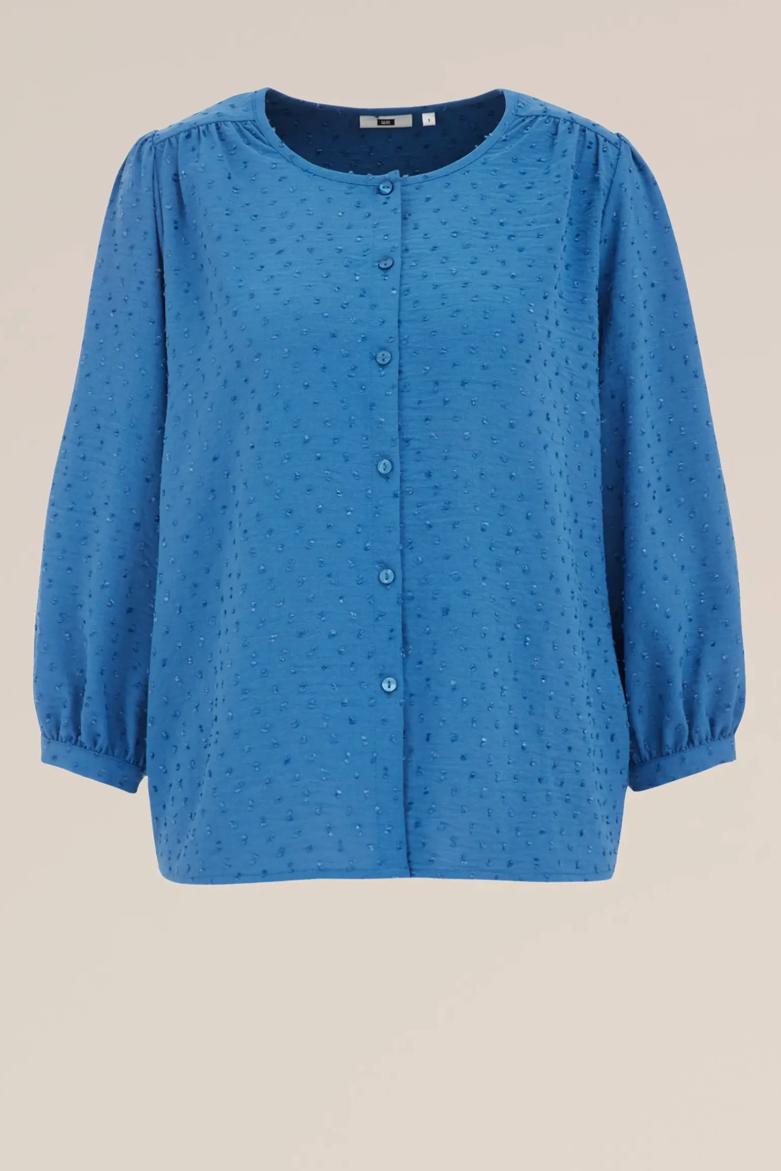 blouse met structuur