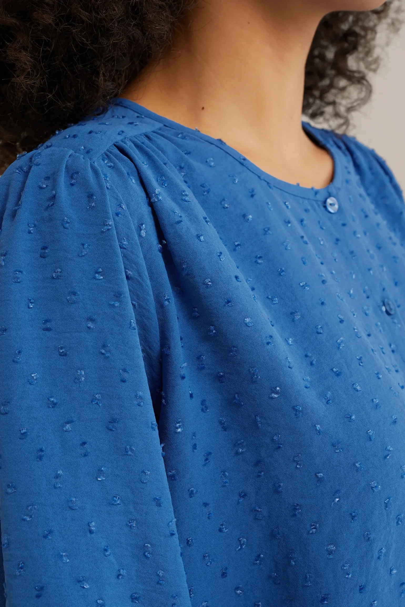 blouse met structuur