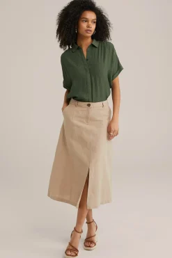 blouse met structuur