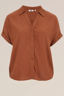 blouse met structuur - Curve