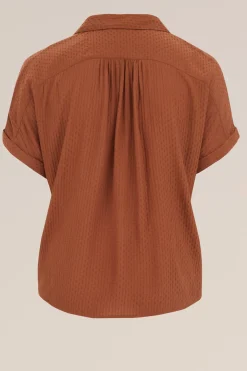 blouse met structuur - Curve