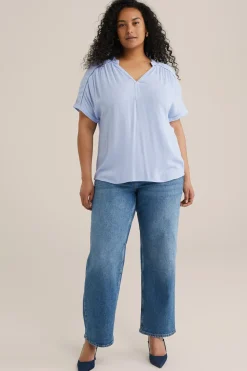 blouse met structuur - Curve