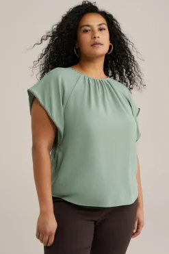 blouse met structuur - Curve