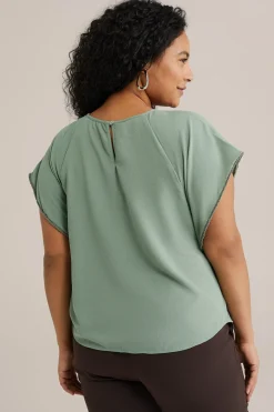 blouse met structuur - Curve