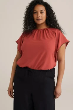 blouse met structuur - Curve
