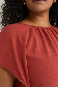 blouse met structuur - Curve