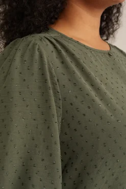 blouse met structuur - Curve