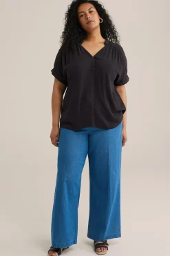 blouse met structuur - Curve