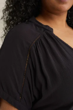 blouse met structuur - Curve