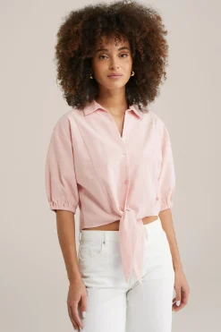 blouse van katoen