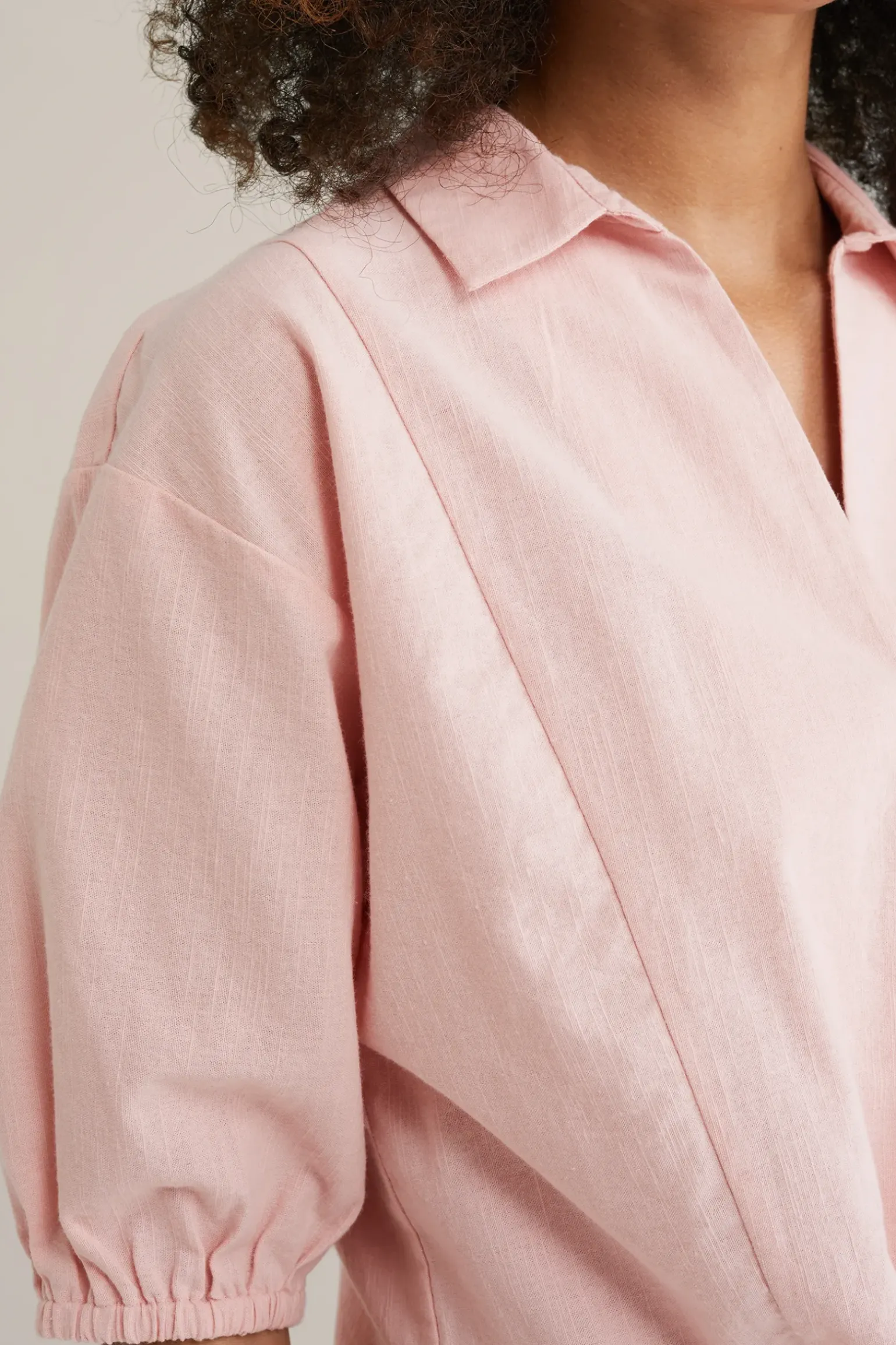 blouse van katoen