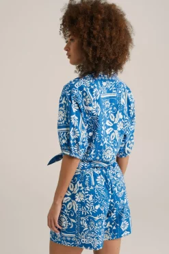 blouse van katoen