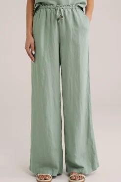 broek van linnenmix