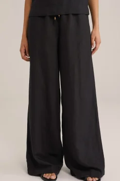 broek van linnenmix
