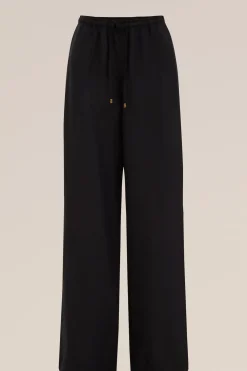 broek van linnenmix