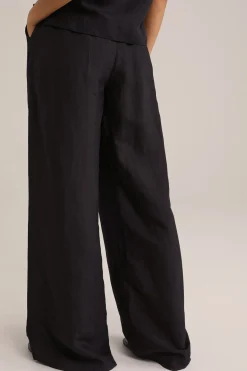 broek van linnenmix