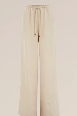 broek van linnenmix