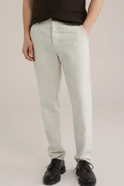 broek van linnenmix