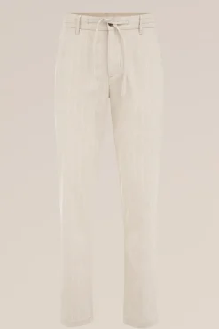 broek van linnenmix