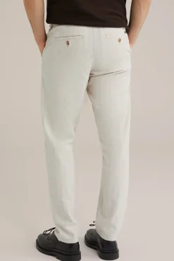 broek van linnenmix