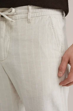 broek van linnenmix