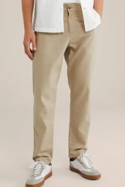 broek van linnenmix