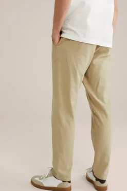 broek van linnenmix