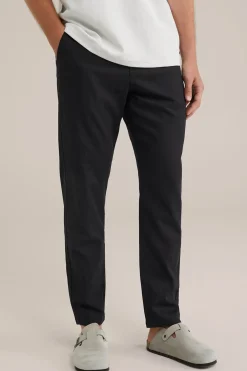 broek van linnenmix
